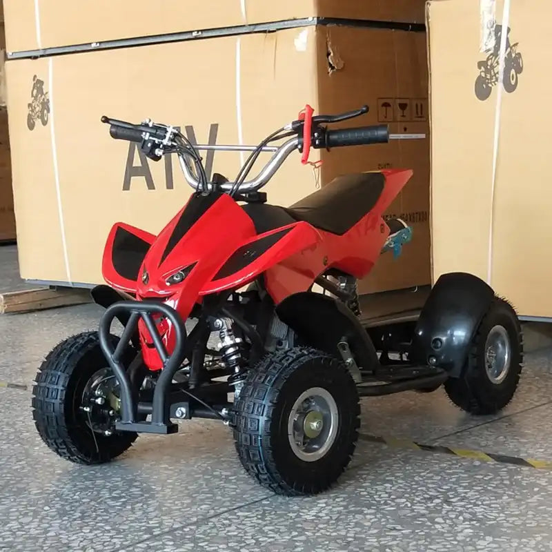 36V 12Ah 800W 14KM/H Red-Black Electric Off-Road ATV
