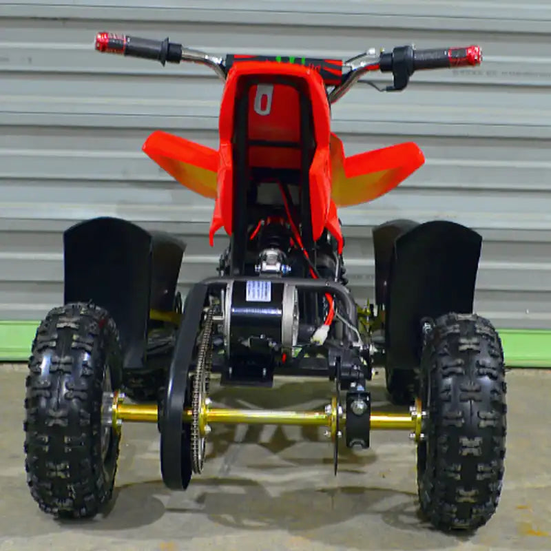 36V 12Ah 800W 14KM/H Red Electric Off-Road ATV